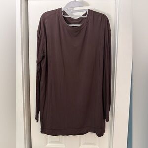 Lululemon brown long sleeve tunic
